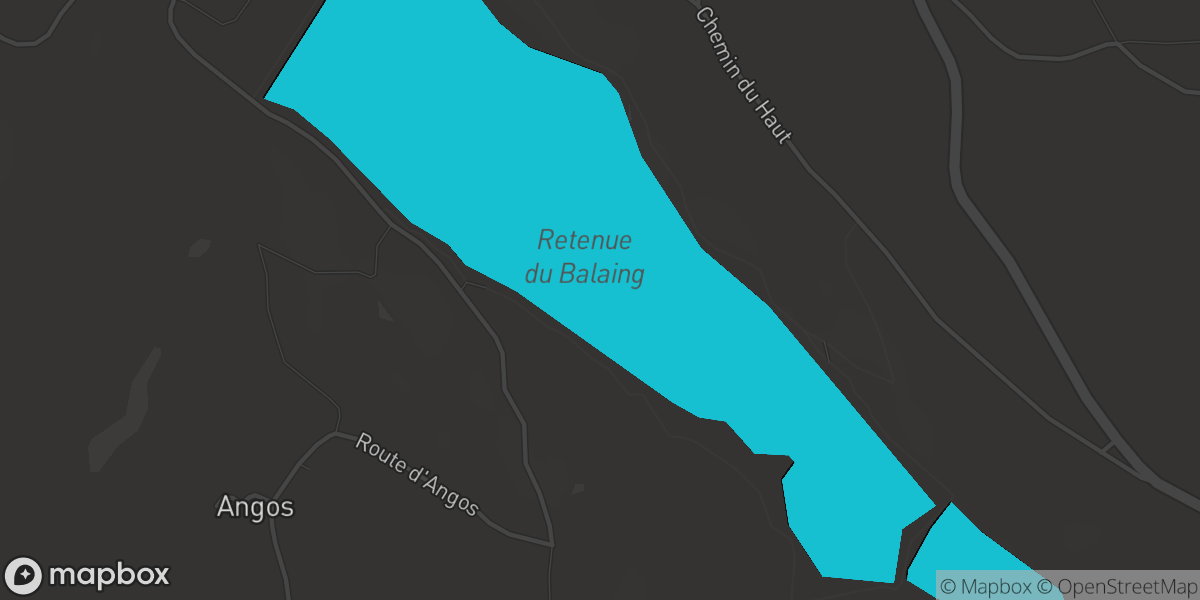 Retenue du Balaing (Navailles-Angos, Pyrénées-Atlantiques, France)